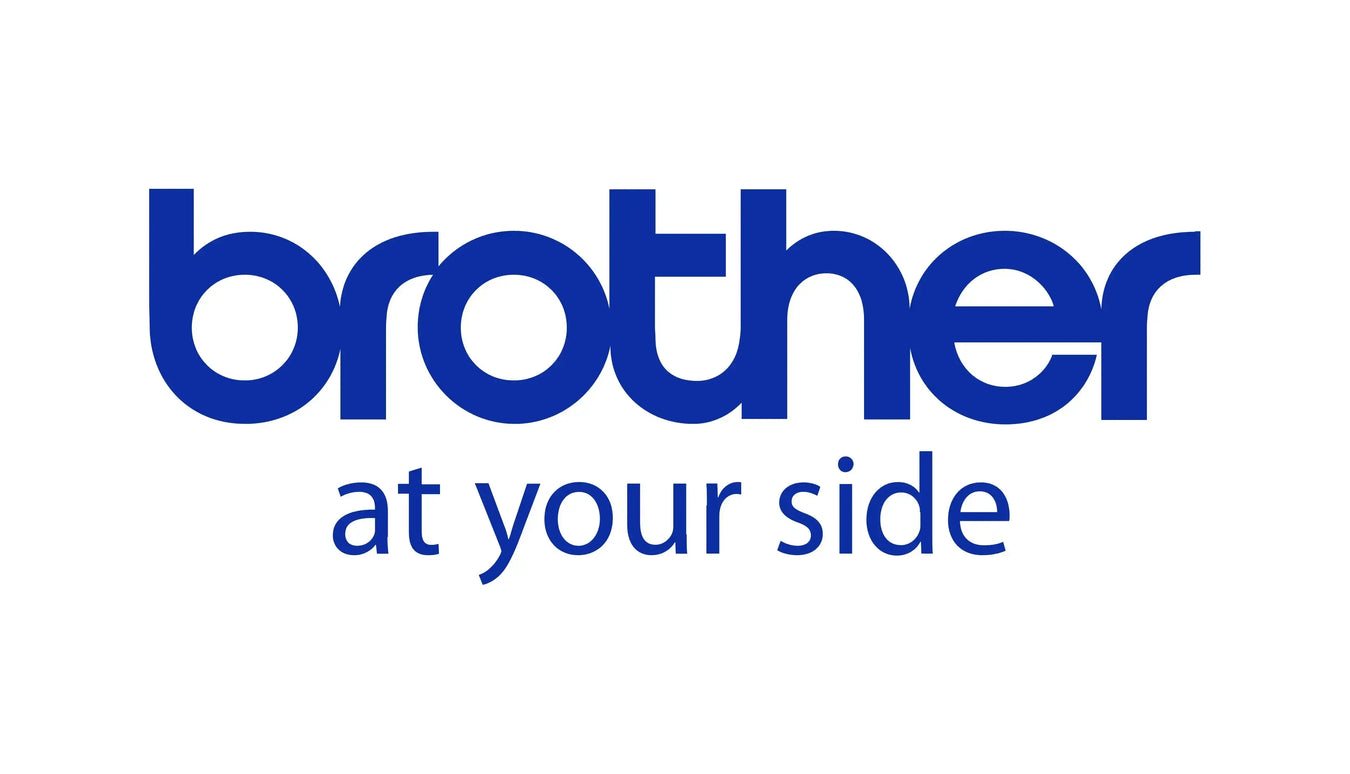 Brother logo with the slogan 'at your side', representing the brand's commitment to quality and support.