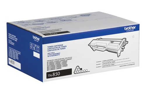 Brother TN850 Black Toner Cartridge, High Yield - Vonex