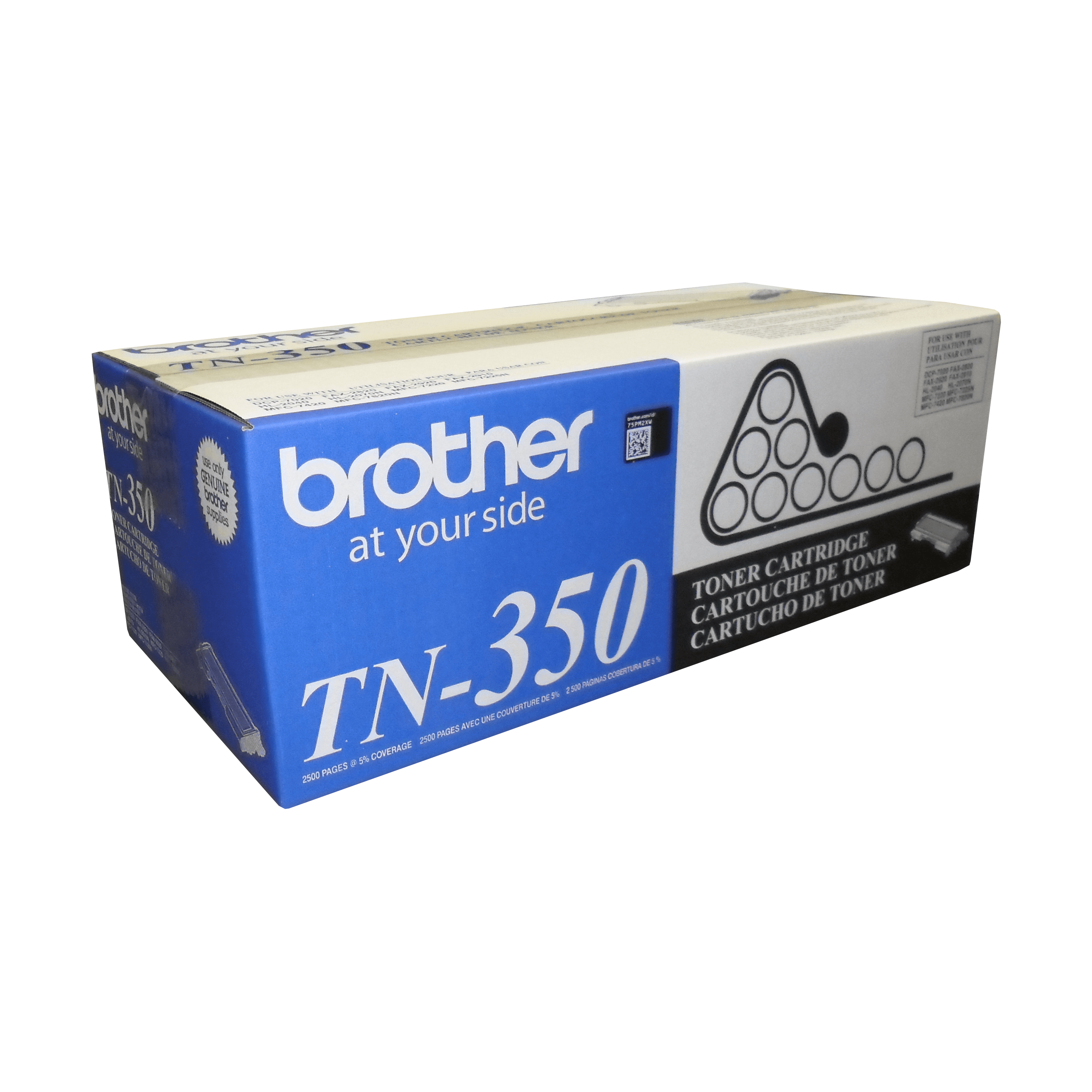 Brother TN350 Toner Cartridge Black, Standard Yield - Vonex