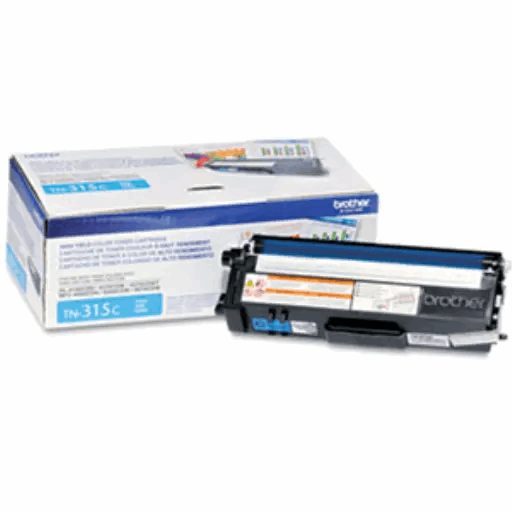 Dark Slate Gray Brother TN315C Cyan Toner Cartridge, High Yield