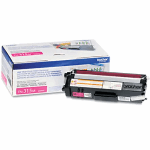 Light Gray Brother TN315M Magenta Toner Cartridge, High Yield