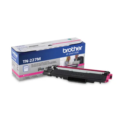 Dark Slate Gray Brother Genuine TN-227M High Yield Magenta Toner Cartridge