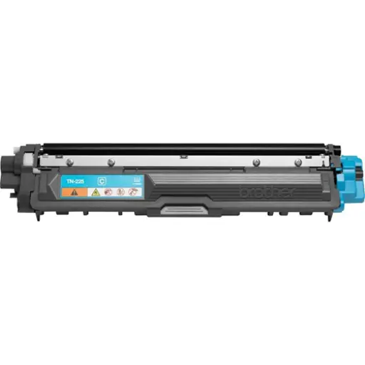 Dark Slate Gray Brother TN225C Cyan Toner Cartridge, High Yield