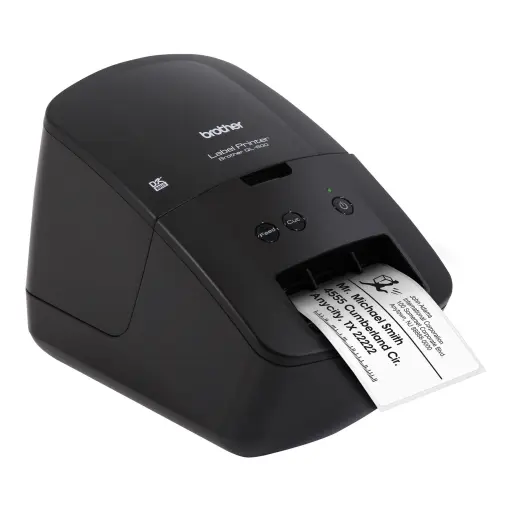 Dark Slate Gray Brother QL-600 Desktop Label Printer