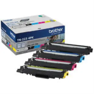 Dark Slate Gray Brother Genuine TN223 4PK Standard-Yield Toner Cartridge Multipack