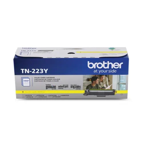 Gray Brother Genuine TN-223Y Standard Yield Yellow Toner Cartridge