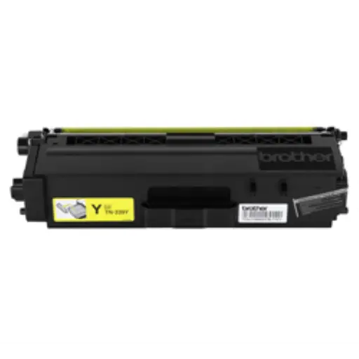 Dark Slate Gray Brother TN339Y Yellow Toner Cartridge, High Yield