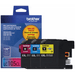 Brother LC1053PKS 3-Pack of Innobella Colour Ink Cartridges (1 each of Cyan, Magenta, Yellow), Super High Yield (XXL Series) - Vonex