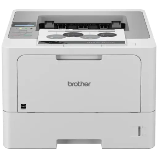 Light Gray Brother HLL5215DW Monochrome Laser Printer Business - HLL5200DW Replacement