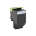Dark Slate Gray Lexmark CX310, 410, 510 Black 2.5K Toner Cartridge Part no.: 80C0S10