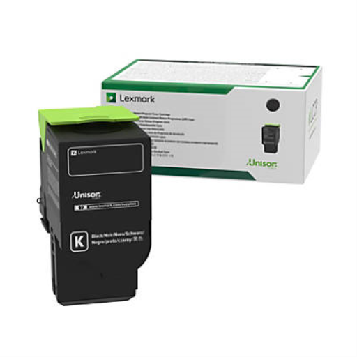 Light Gray Lexmark C/MC2425, 2535, MC2640 Black Return Programme 6K Toner Cartridge Part no.: C241XK0