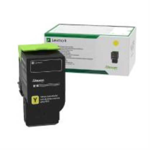 Dark Slate Gray Lexmark CS/CX421, 52x, 62x Yellow Return Programme 5K Toner Cartridge Part no.: 78C1XY0