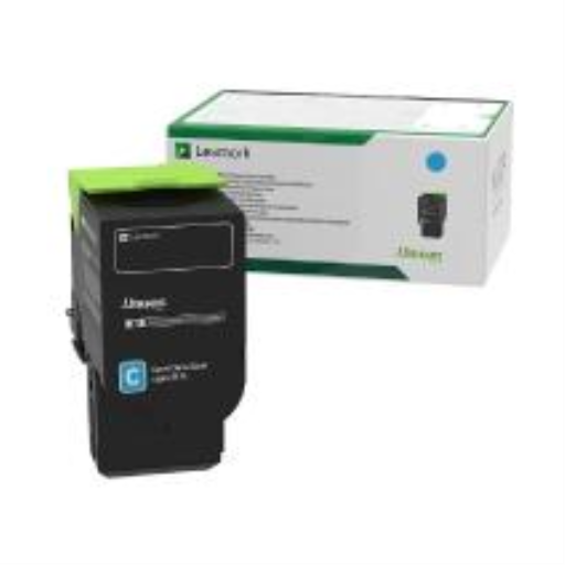 Dark Slate Gray Lexmark CS/CX421, 52x, 62x Cyan Return Programme 5K Toner Cartridge Part no.: 78C1XC0