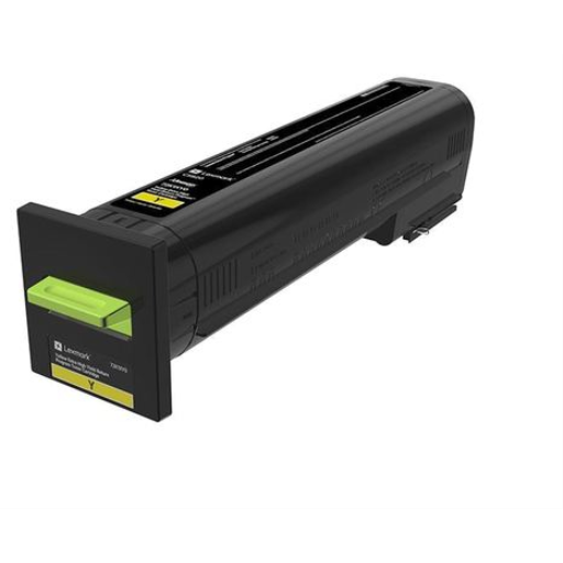 Dark Slate Gray Lexmark CS/CX820,CX825,860 Yellow Return Program 22K Toner Cartridge