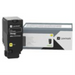 Light Gray Lexmark CX735 Yellow 16.2K Toner Cartridge Part no.: 81C0X40