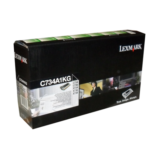 Lexmark C/X734,736,X738 Black Return Program 8K Toner Cartridge - Vonex