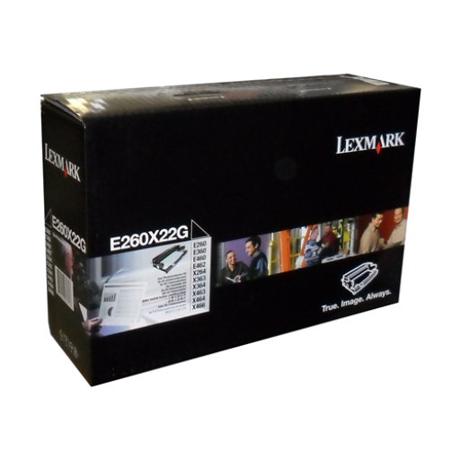 Lexmark E/X26x, 36x, 46x 30K Photoconductor Part no.: E260X22G - Vonex