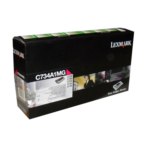 Lexmark C/X734,746,X738 Magenta Return Program 6K Toner Cartridge - Vonex
