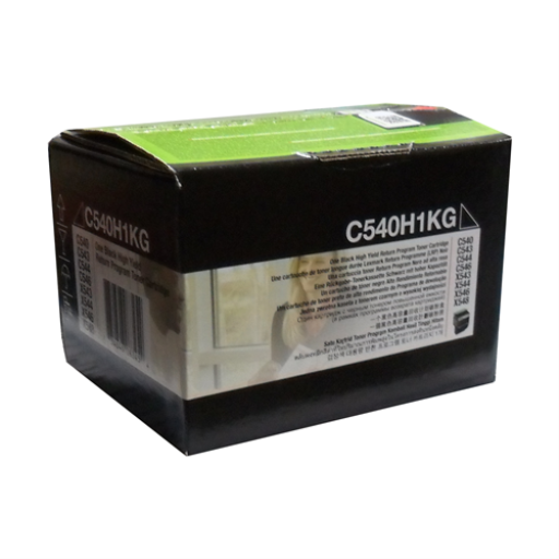 Lexmark C54x/X54x Black Return Program 2.5K Toner Cartridge - Vonex