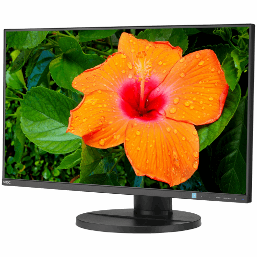 Dark Orange SHARP/NEC E271N-BK 27" Narrow Bezel Desktop Monitor with IPS Panel and Integrated Speakers