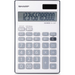 SHARP EL124TBGY Twin Power 12-digit Display Desktop Calculator-Grey - Vonex
