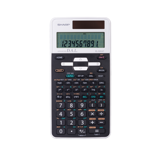SHARP EL531XTWH 273 Function 10-Digit Scientific Calculator - Vonex