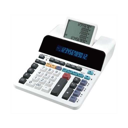 SHARP ELDP9001 12 DIGIT 5 LINE DISPLAY PAPERLESS PRINTING CALCULATOR - Vonex