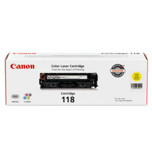 Lavender Canon Cartridge 118 Yellow SKU 2659B001