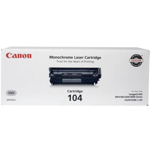 Lavender Canon Cartridge 104 - Black SKU 0263B001