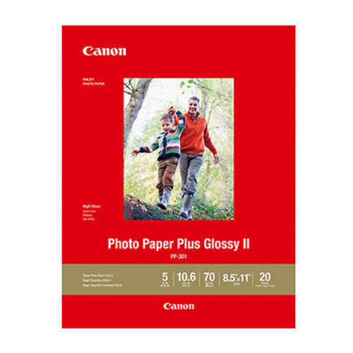 PP-301 8.5" x 11" Photo Paper Plus Glossy (20 sheets/pkg) – – Papers – Canon