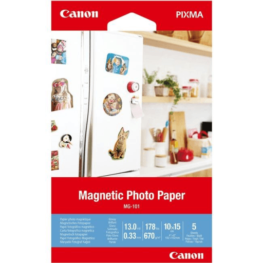 CANON MG101 4x6 MAG PHOTO 5PK – – Papers – Canon