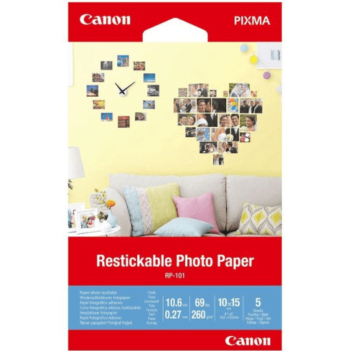 CANON RP101 4x6 PHOTO 5PK – – Papers – Canon