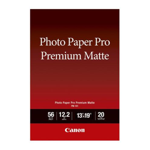 PM-101 13" x 19" (A3 ) Photo Paper Pro Premium Matte (20 sheets/pkg) - Vonex