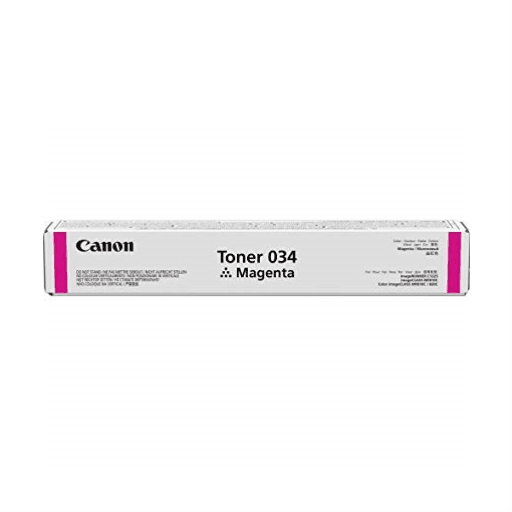 Canon Toner 034 Cartridge, Magenta – – Non Moving – Canon