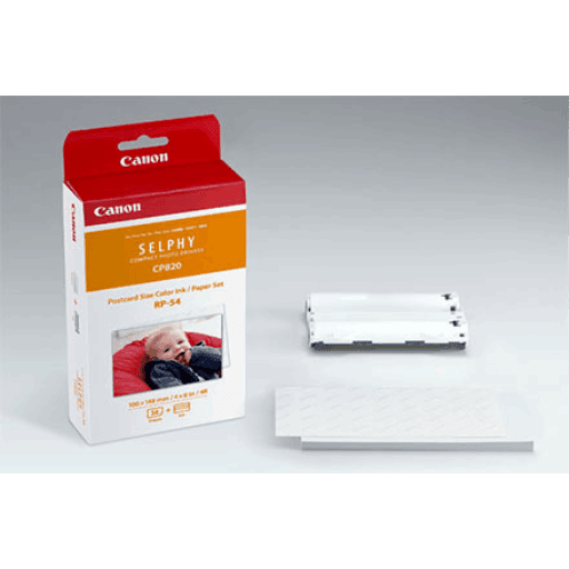 Canon Colour Ink and Paper Set RP-54 – – Compact Printers, Paper & Accessories – Canon