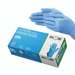 Steel Blue Nitrile Gloves Powder Free 4mil Sky Blue Medical - 2X-Large (box of 100)