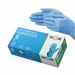 Steel Blue Nitrile Gloves Powder Free 4mil Sky Blue Medical - Small (box of 100)