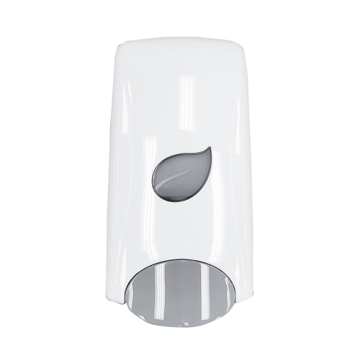 Liquid / Lotion Bulk Soap Dispenser with Refillable Bottle (White) - Vonex