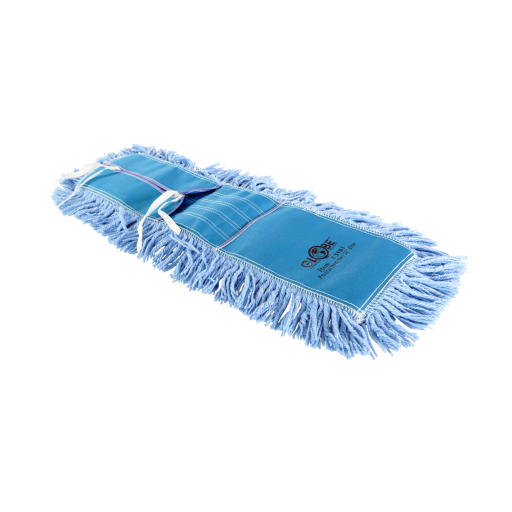 Pro-Stat? Dust mop head 24" x 5" Blue Tie-On - Vonex