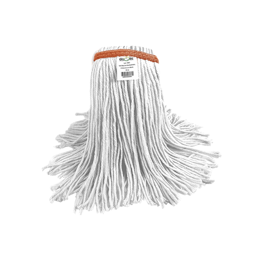 Syn-Pro? Synthetic Wet mop Narrow Band 20oz Cut End White Bagged - Vonex