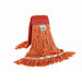 Syn-Pro? Synthetic Looped End Wet Mop Wide Band Orange 20oz - Vonex