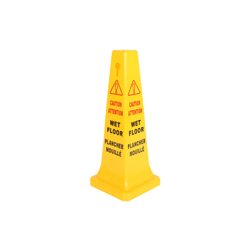 Small Safety Cone English/French - 26"H - Vonex
