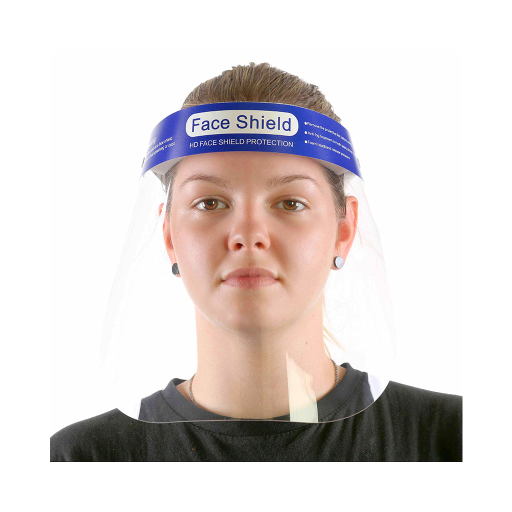 Face Shield Anti-Fog (pack of 2) Globe Commercial Products