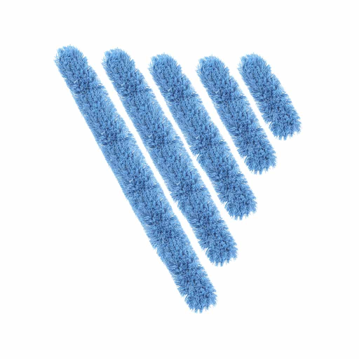 Q-Stat?Electrostatic Dust Mop 48"x5" Blue Tie-On - Vonex