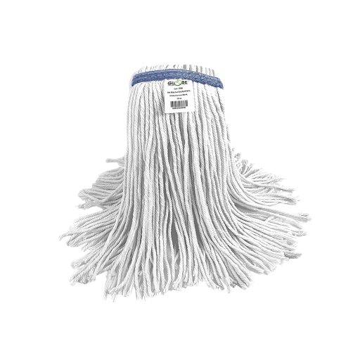 White Syn-Pro? Synthetic Wet mop with Narrow Band 12oz Cut End - Vonex