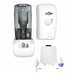 Touch-Free Dual Tip Bulk Lotion or Foam Soap Dispenser - White - Vonex