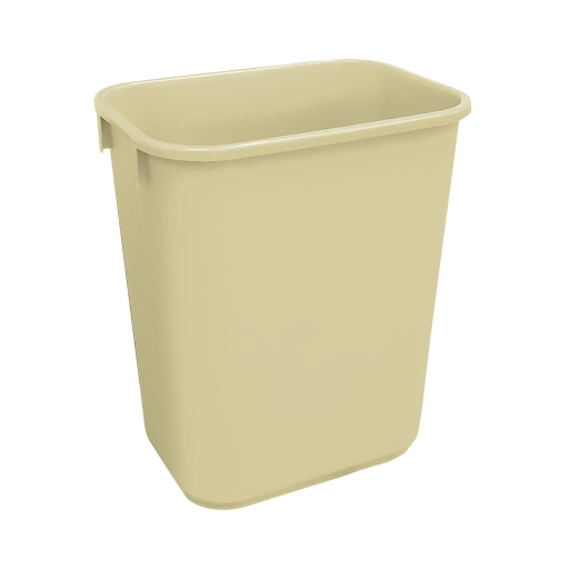 Soft Wastebaskets 39L Beige - Vonex
