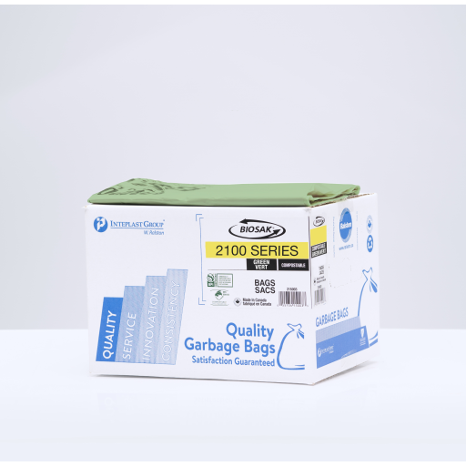 20 X 22 Green 400 Bags Compostable - Vonex