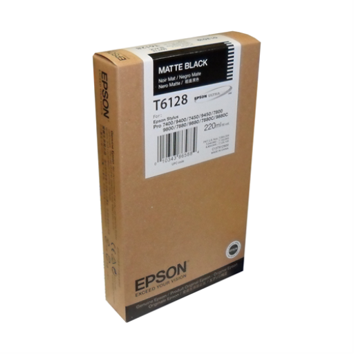 T612800 EPSON ULTRACHROME K3 MATTE BLACK FOR STYLUS PRO 7800 - Vonex