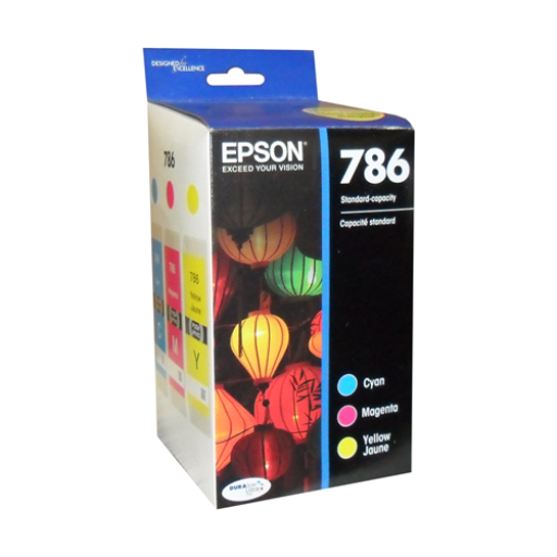 T786520-S EPSON C/M/Y INK W/SENSORMATIC WF4630/4640/5110/51 - Vonex